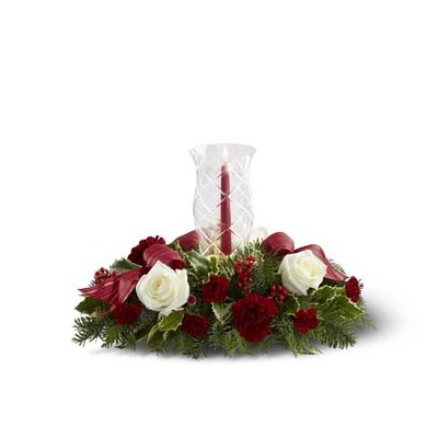 The FTD Holiday Wishes Centerpiece 
